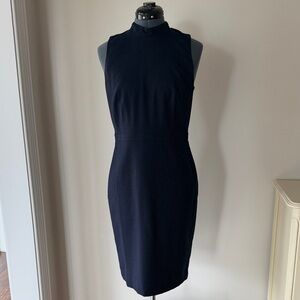 Ann Taylor Midnight Blue Midi Dress